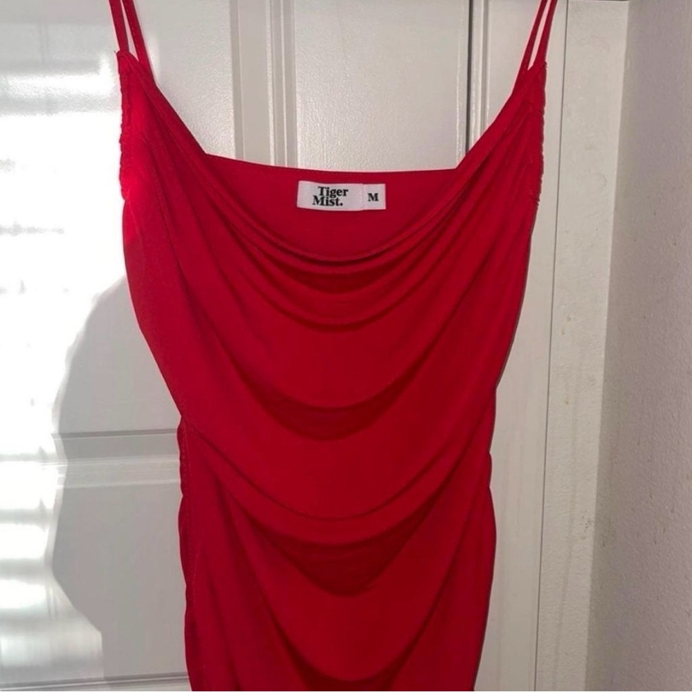 Tiger Mist Red Dress